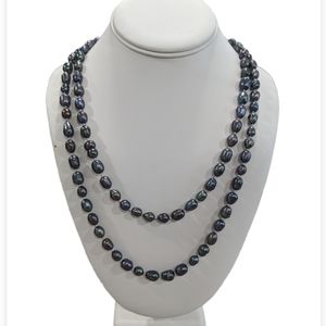 ▪️ Authentic reen/black Fresh water Pearl Necklace